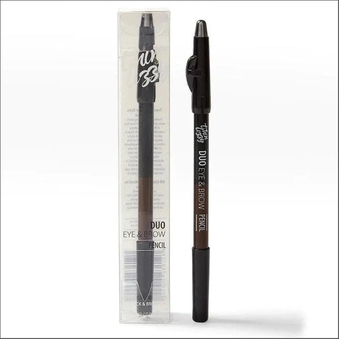 Thin Lizzy Duo Eye & Brow Pencil Black & Brown 1g