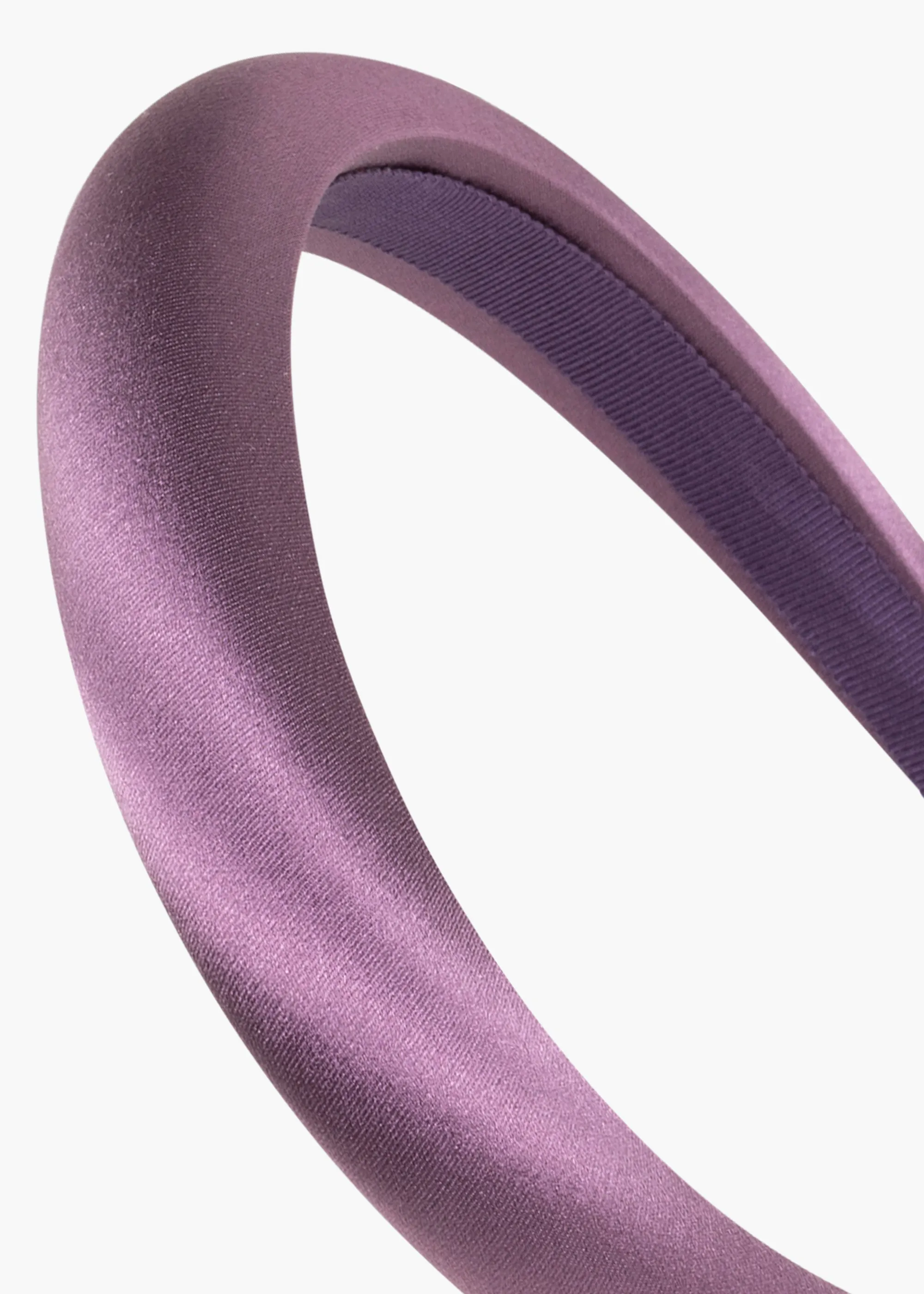 Tori Headband in Satin -- Wisteria