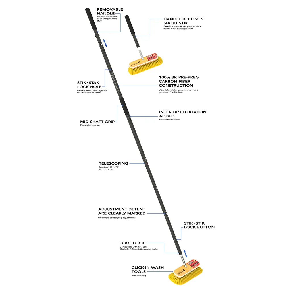 YotStik Carbon - Whip Stik IV